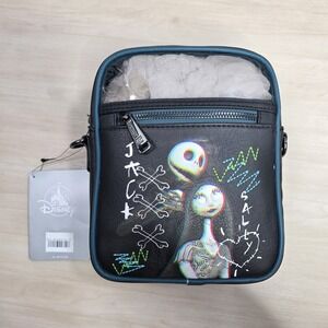 Disney Loungefly Jack Skellington Sally Nightmare Before Christmas Crossbody NEW